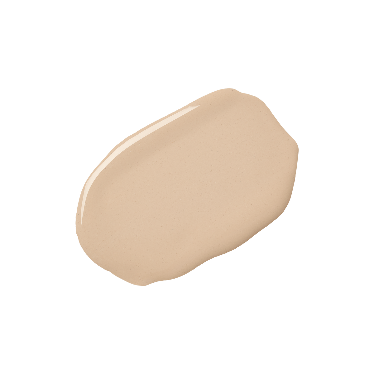Trace de crème solaire teintée Face Shield Flex FPS 50 de Colorescience, teinte Fair, beige très clair, sur fond blanc