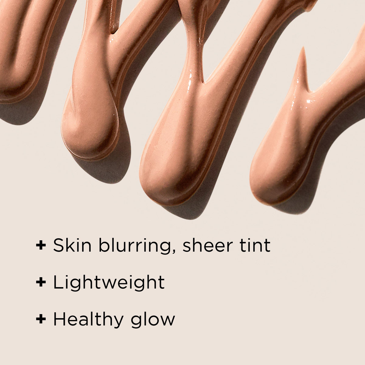 Coulées de crème beige rosé de la crème teintée minérale pure FPS 30 d’Image Skincare, mentions en anglais